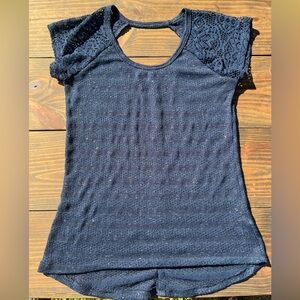 Maurices Lace Sleeve Women's Top